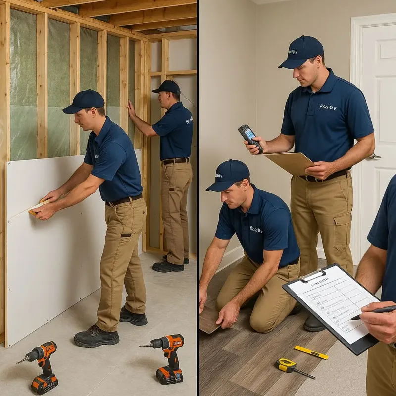 Repairs and Reconstruction process in Spotsylvania County, VA